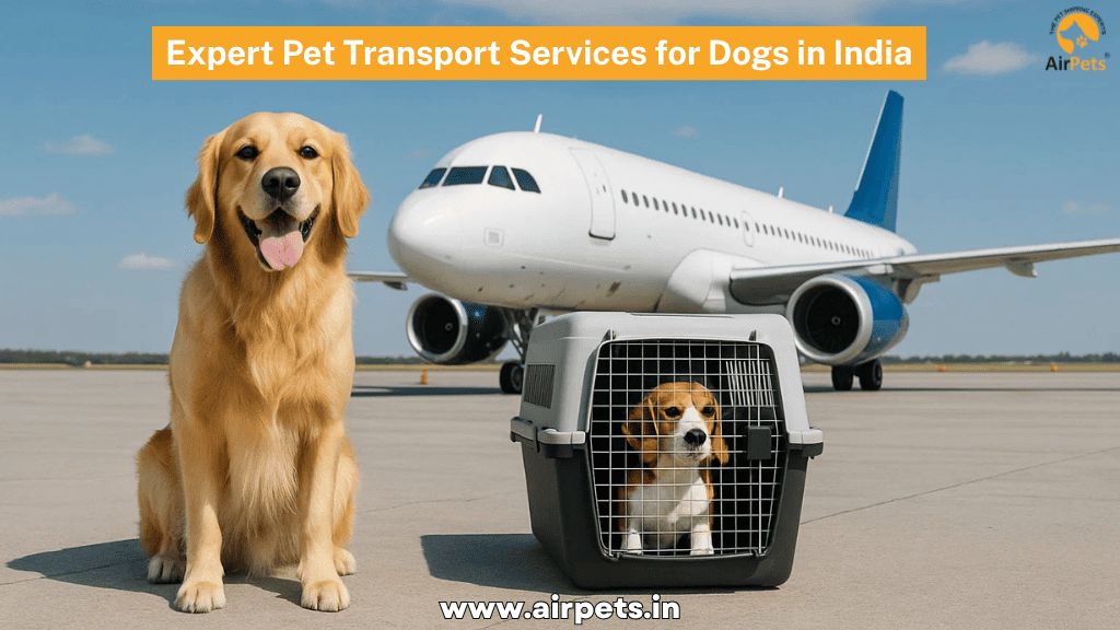 Expert Pet Transport Services for Dogs in India