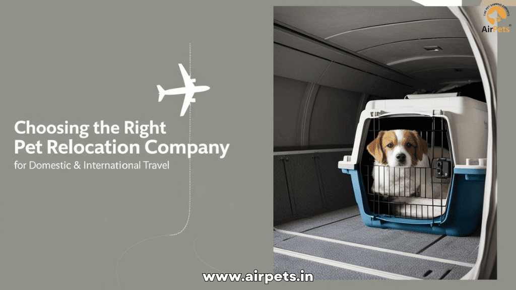 Choosing the Right Pet Relocation Company for Domestic & International Travel