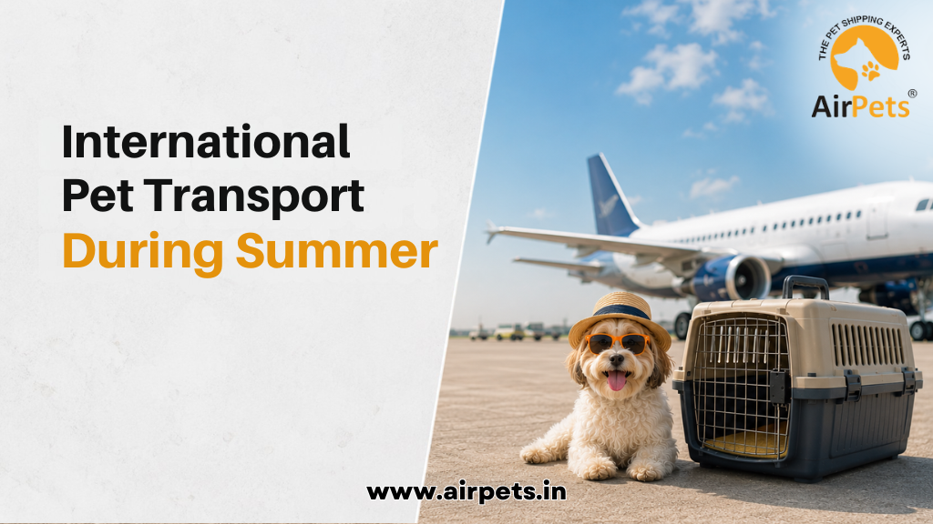 International Pet Transport During Summer