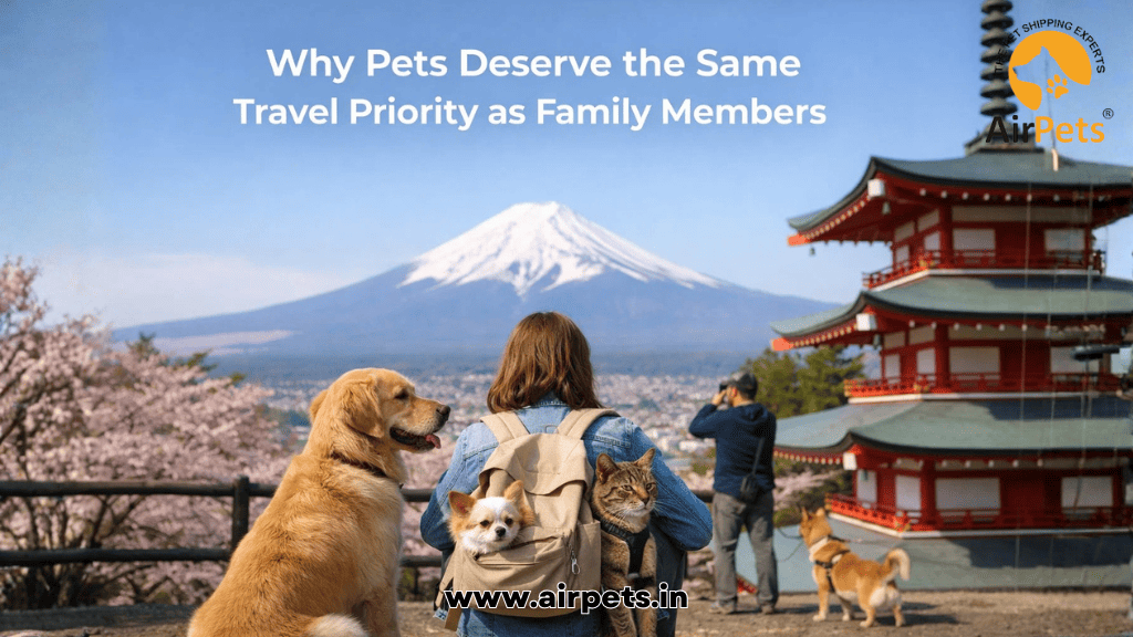 Why Pets Deserve the Same Travel Priority as Family Members