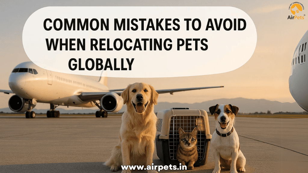Common Mistakes to Avoid When Relocating Pets Globally