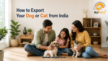 How to Export Your Dog or Cat from India
